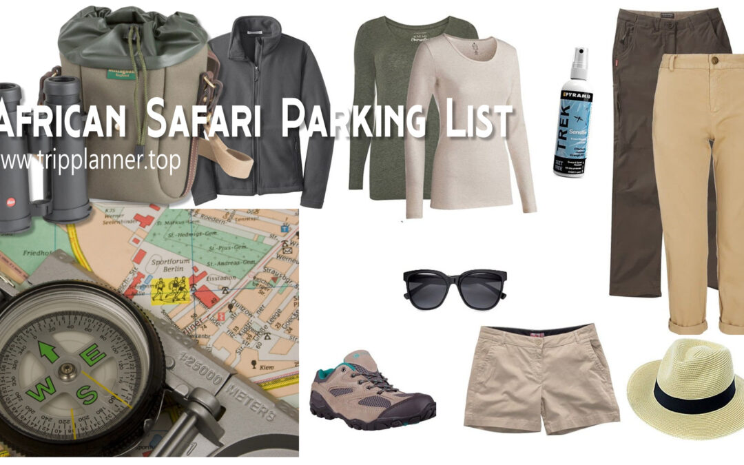 Tanzania Safari Recommended Packing List