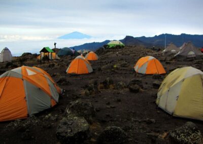 Kilimanjaro through Lemosho route - Tent in the Mountain