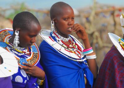 Maasai cultural women in Tanzania